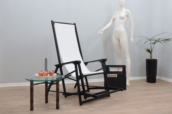 Image 1 of Vintage Italian Design Folding Deck Chair 1970S