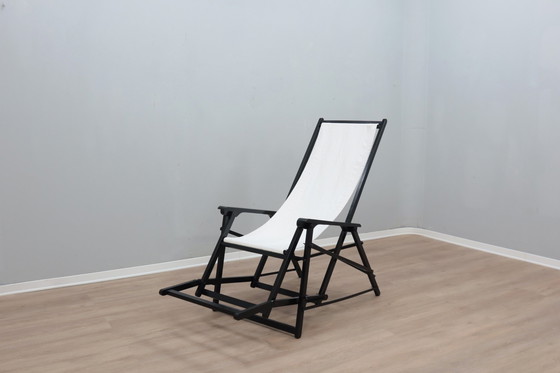 Image 1 of Vintage Italian Design Folding Deck Chair 1970S