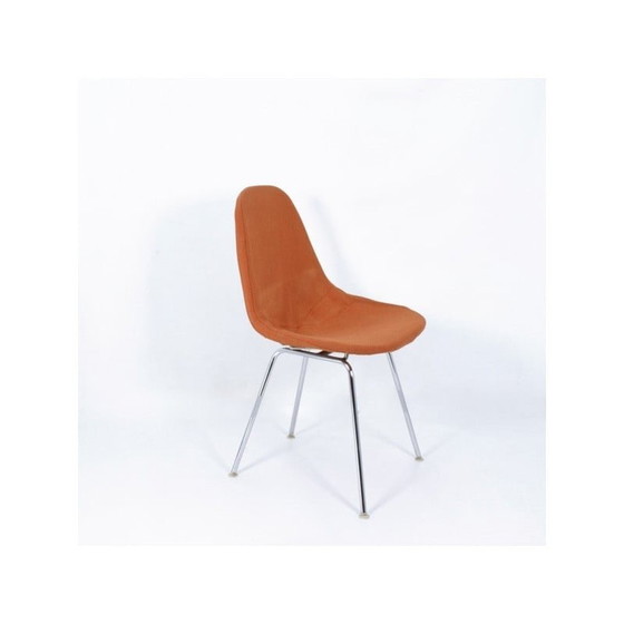 Image 1 of Pair of vintage "Dkx 1 Wire Chair" chairs by Charles and Ray Eames for Herman Miller, 1952
