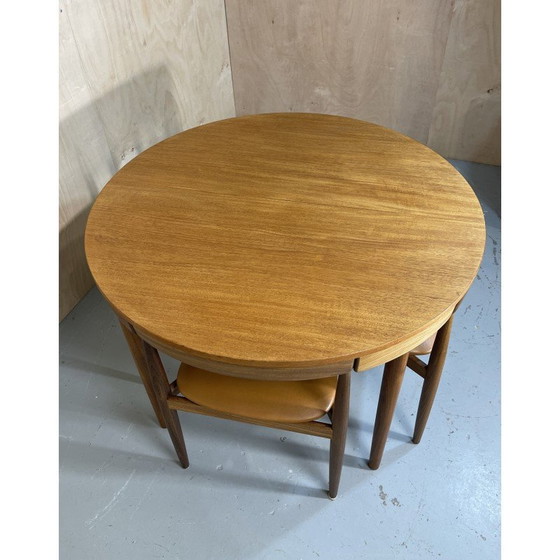Image 1 of Vintage teak dining set by Hans Olsen for Frem Røjle, Denmark 1950s