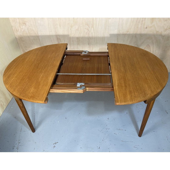 Image 1 of Vintage teak dining set by Hans Olsen for Frem Røjle, Denmark 1950s