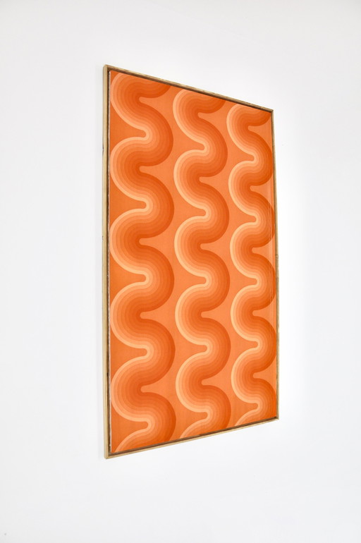 Fabric Board By Verner Panton For Mira Spectrum, 1970S