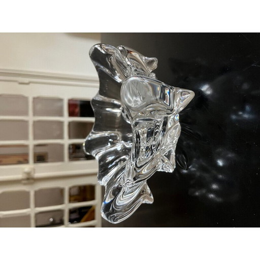 Posacenere di cristallo vintage, anni '70