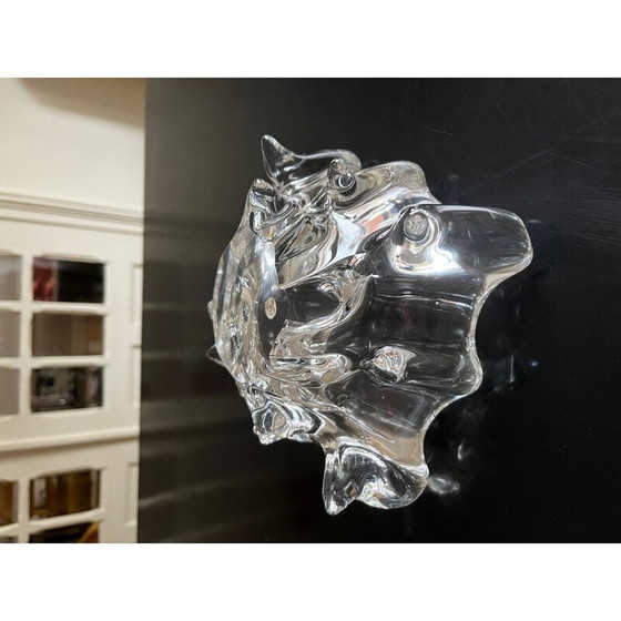 Image 1 of Vintage crystal ashtray, 1970s