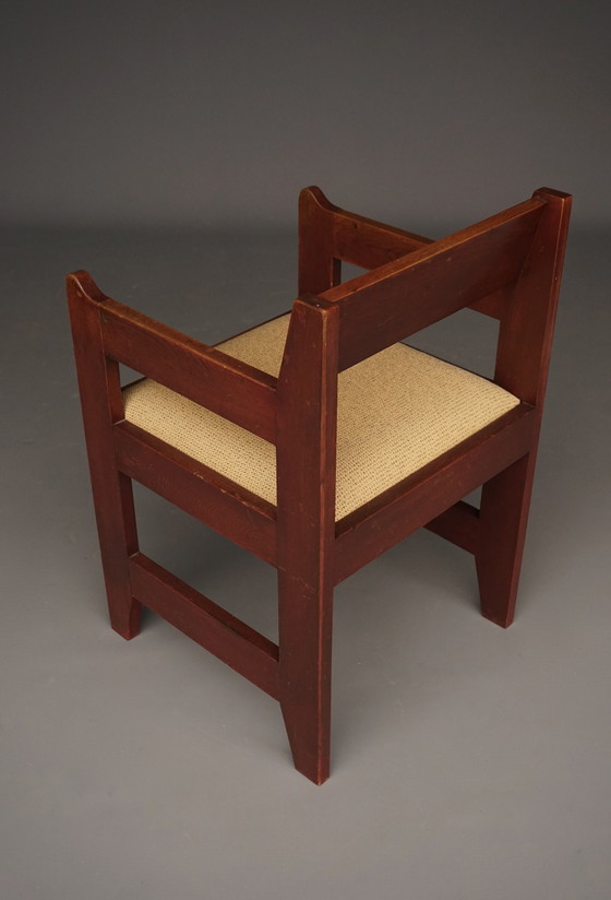 Image 1 of Dutch Modernist Art Deco Chair, 1920s