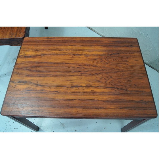 Image 1 of 2 vintage scandinavian rosewood side tables from Alberts Tibro, 1970s
