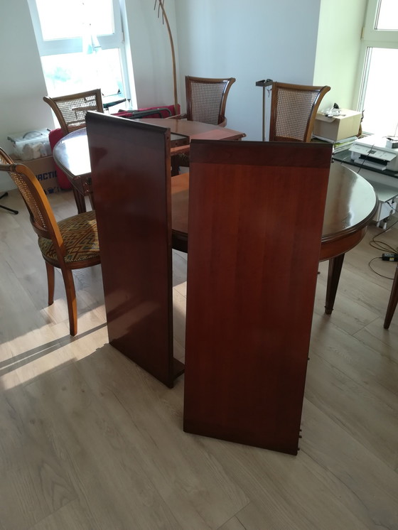 Image 1 of Cherry wood dining room set