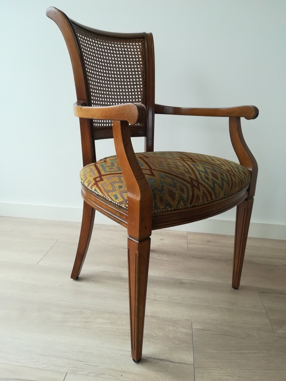 Image 1 of Cherry wood dining room set