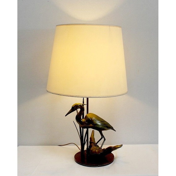 Image 1 of Vintage brass table lamp, 1970