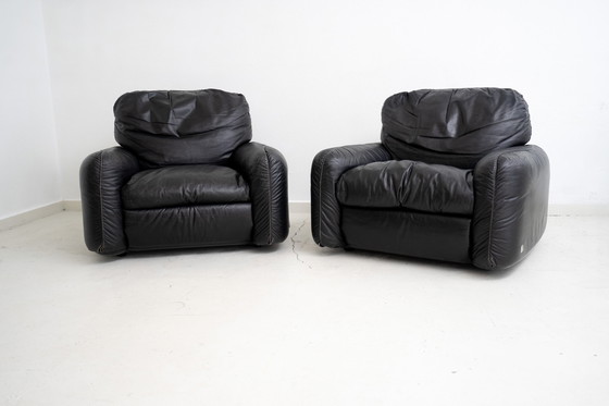 Image 1 of 2 Piumotto armchairs Busnelli 