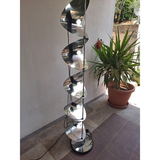 Image 1 of Mid-century modern Italian designer floor lamp for  Elica, 1960s