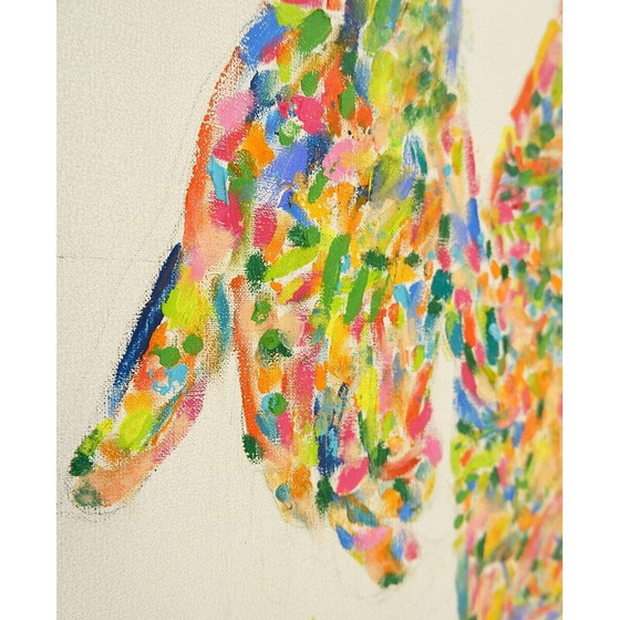 Image 1 of Vintage oil on canvas by Georges Collignon, Belgium