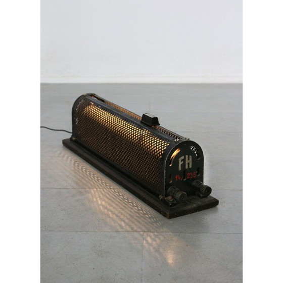 Image 1 of Lampada di resistenza vintage in stile steampunk