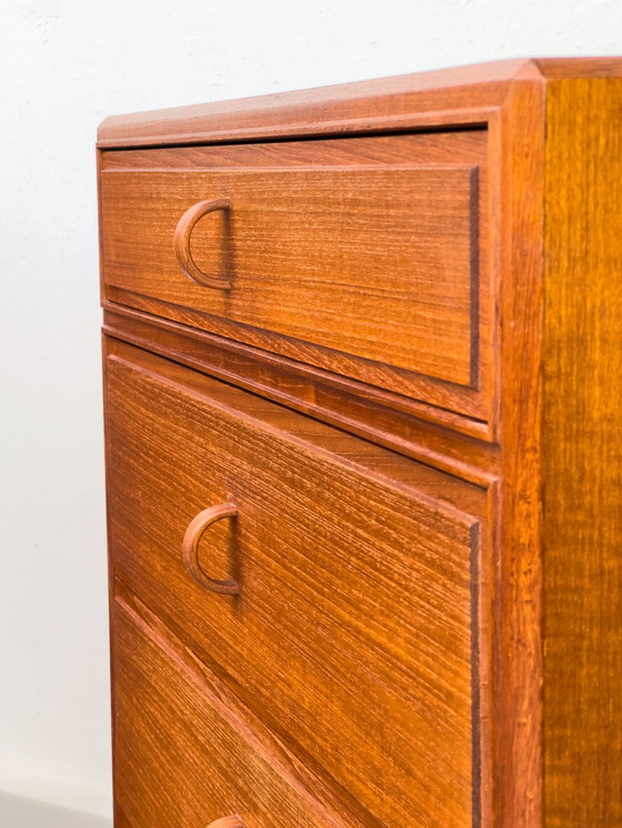 Image 1 of Teak Chests of Drawers by Bertil Fridhagen for Bodafors, 1962, Set of 2