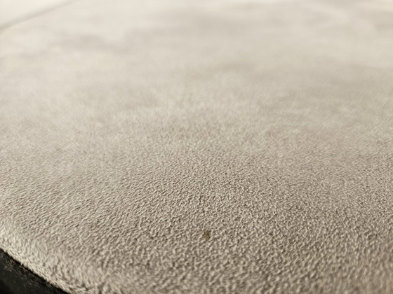 Image 1 of Vintage Game Table In Grey Fabric Attributed To Pierluigi Molinari For Pozzi Milano