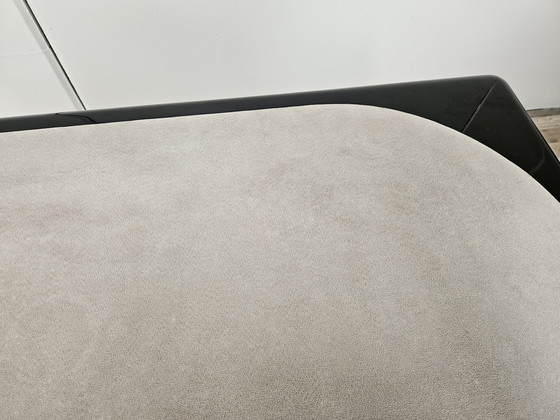 Image 1 of Vintage Game Table In Grey Fabric Attributed To Pierluigi Molinari For Pozzi Milano