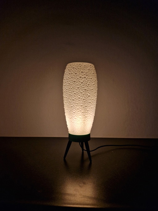 Vintage Table Lamp "Beehive" Space Age Bubble Tripod Lamp