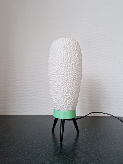 Vintage Table Lamp "Beehive" Space Age Bubble Tripod Lamp