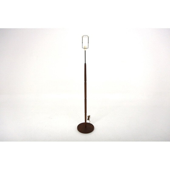 Image 1 of Vintage teak and metal floor lamp, Sweden 1960