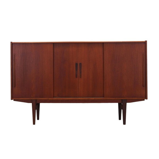 Image 1 of Vintage teak highboard, Denmark 1960s