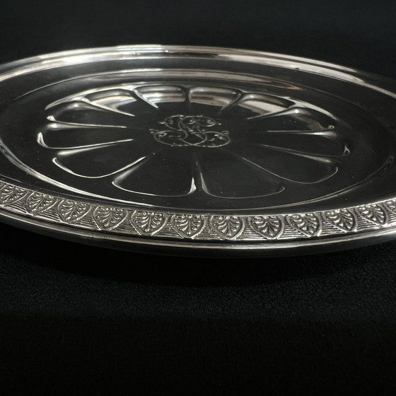 Image 1 of 4x Maison Odiot Paris Sterling Silver Wine Coasters