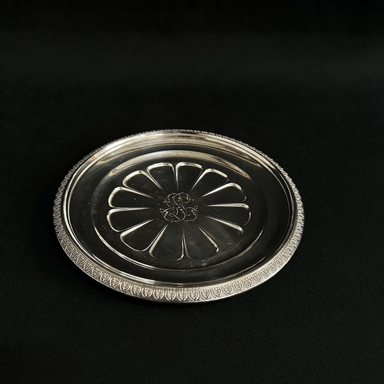 Image 1 of 4x Maison Odiot Paris Sterling Silver Wine Coasters