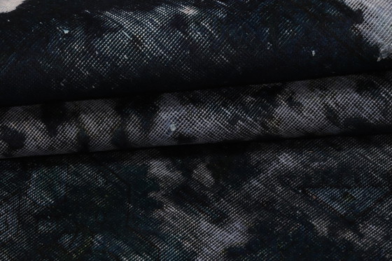 Image 1 of Overdyed Vintage Distressed Persian Rug Contemporary Design