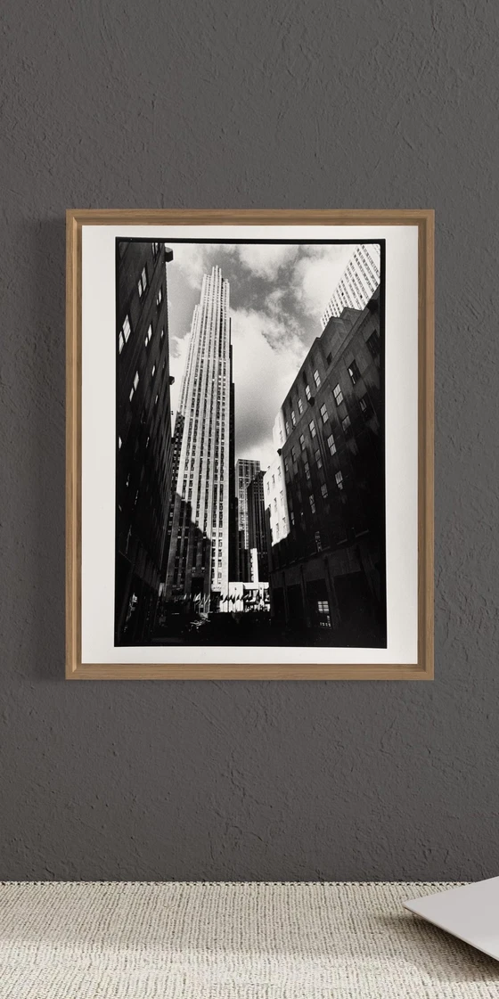 Image 1 of Michel Pinel 1949-2022 Sublime Photo New York Rockfeller Center 1986