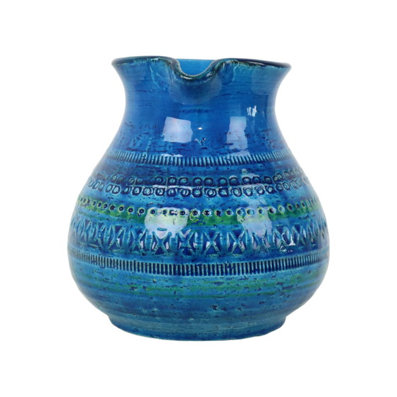 Image 1 of Bitossi Vase Jar Rimini Blue