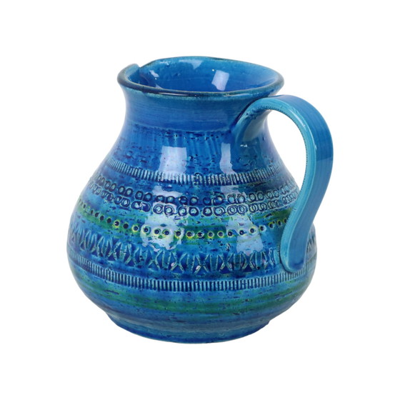 Image 1 of Bitossi Vase Jar Rimini Blue