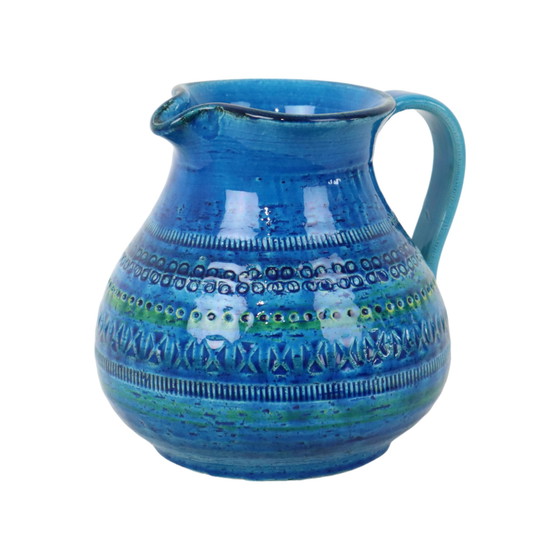 Image 1 of Bitossi Vase Jar Rimini Blue