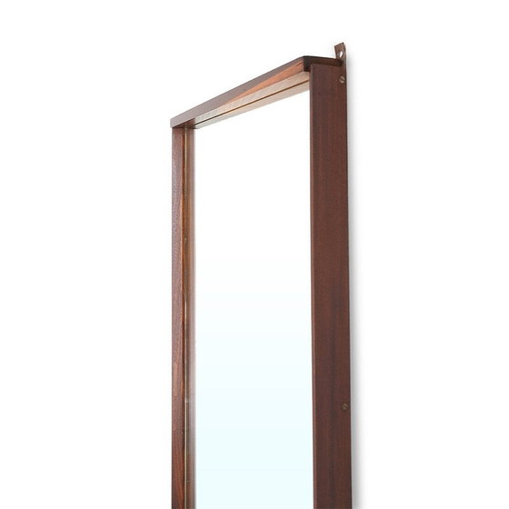 Image 1 of Vintage rectangular mirror with wooden frame, Italy 1960