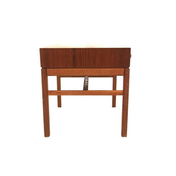 Image 1 of Vintage "Casino" teak bedside table by Engström and Myrstran for Bra Bohag, Sweden 1960