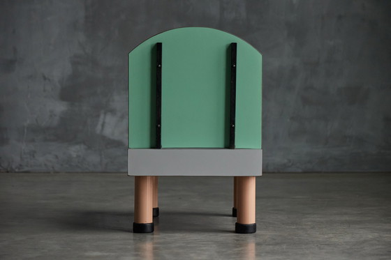 Image 1 of Memphis Chair In The Style Of Ettore Sottsass, Italy, 1980S
