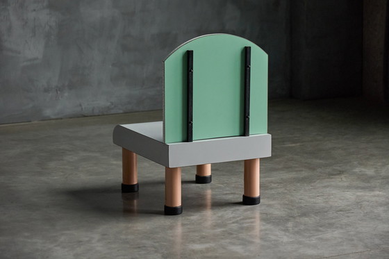 Image 1 of Memphis Chair In The Style Of Ettore Sottsass, Italy, 1980S