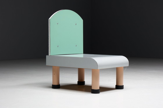 Image 1 of Memphis Chair In The Style Of Ettore Sottsass, Italy, 1980S