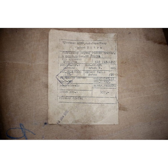 Image 1 of Juego de cuatro sillas de comedor de mediados de siglo de Antonín Šuman, década de 1960