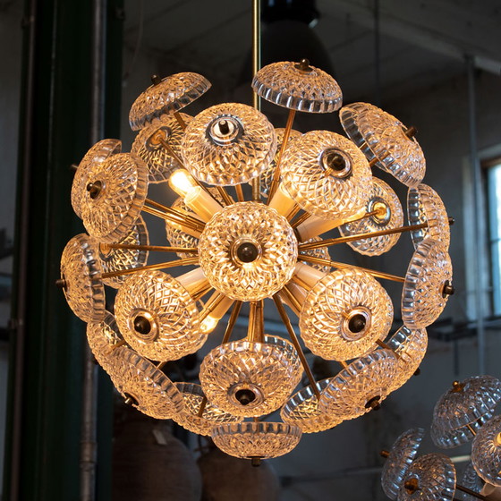 Image 1 of Lustre spoutnik en cristal