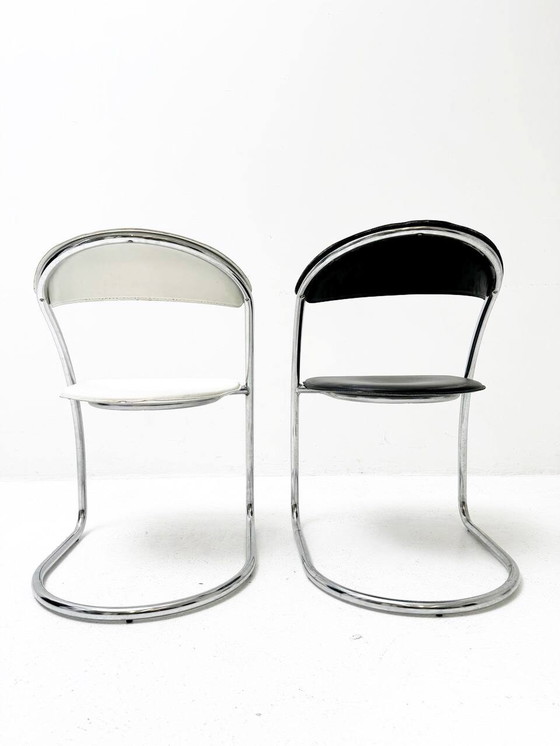 Image 1 of Set of 2 modern cantilever chairs