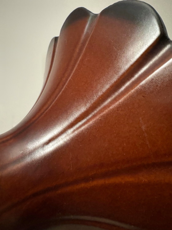 Image 1 of Lampada a sospensione in ceramica a forma di fiore anni '70