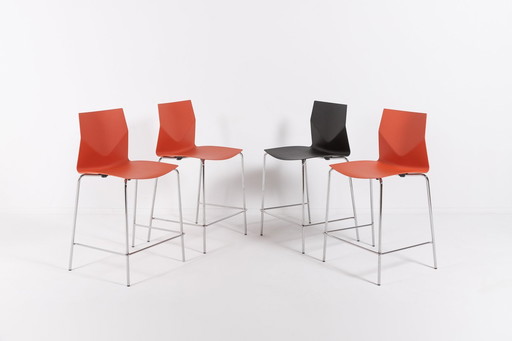 Four Design Stools 'Fourcast®2 Counter' By Strand+Hvass 