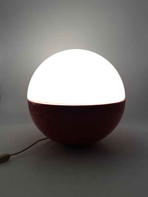 Image 1 of Lampada da tavolo in ceramica e vetro Space Age, Alvino Bagni Italia anni '70