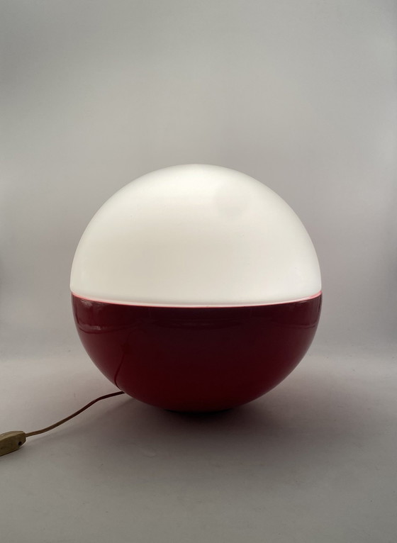 Image 1 of Lampada da tavolo in ceramica e vetro Space Age, Alvino Bagni Italia anni '70