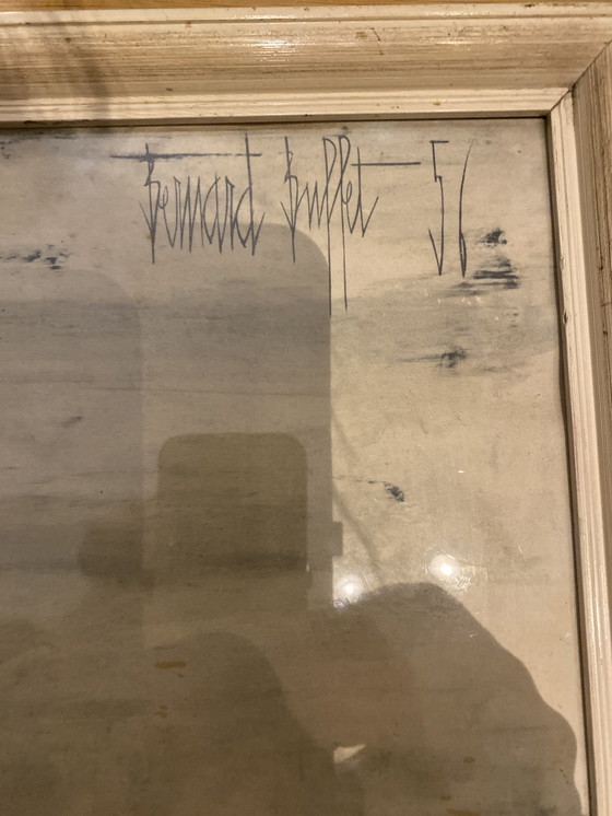 Image 1 of Bernard Buffet 1956 Litografía La Cité