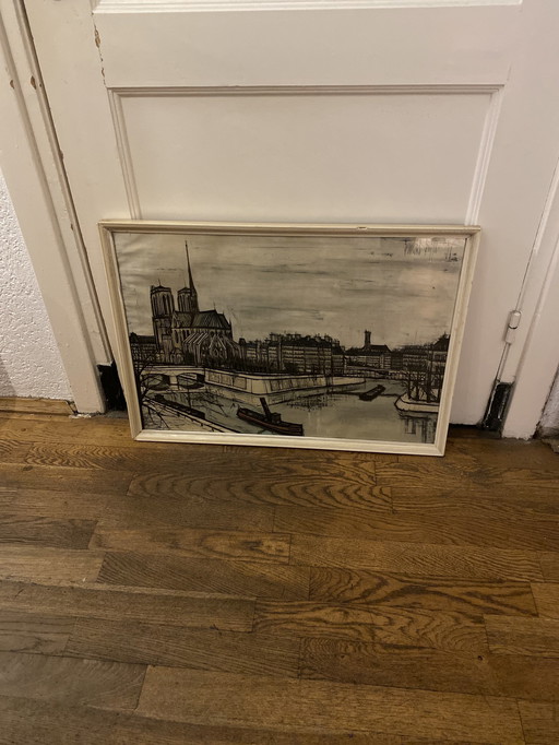 Bernard Buffet 1956 Lithografie La Cite