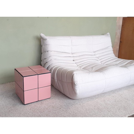 Image 1 of Elemento terminale del divano piastrellato vintage 1980