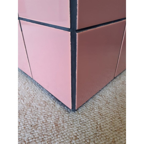 Image 1 of Elemento terminale del divano piastrellato vintage 1980