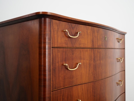 Image 1 of Walnut Chest Of Drawers, Danish Design, 1960S, Production: Denmark