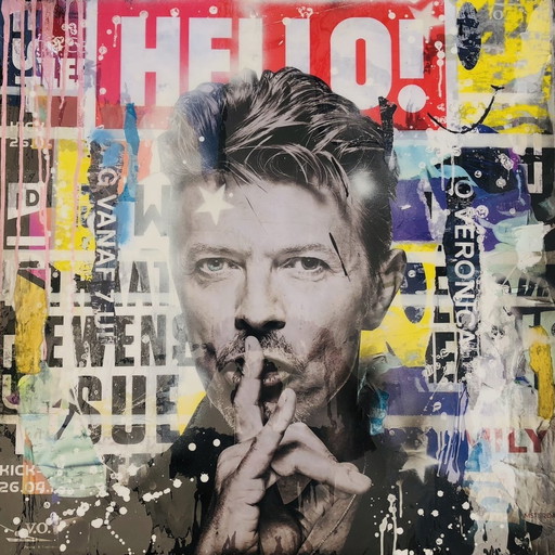 Painting David Bowie