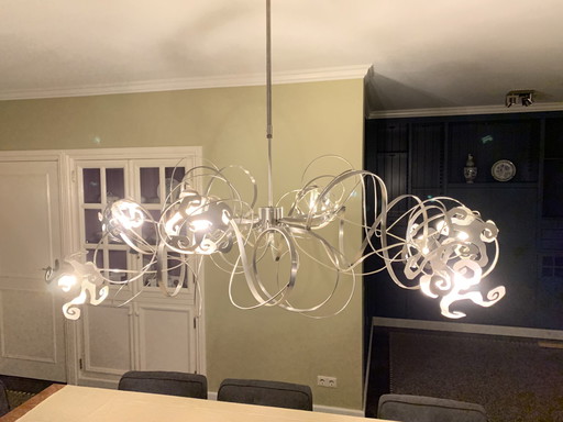 Modern Large Pendant Lamp aluminum